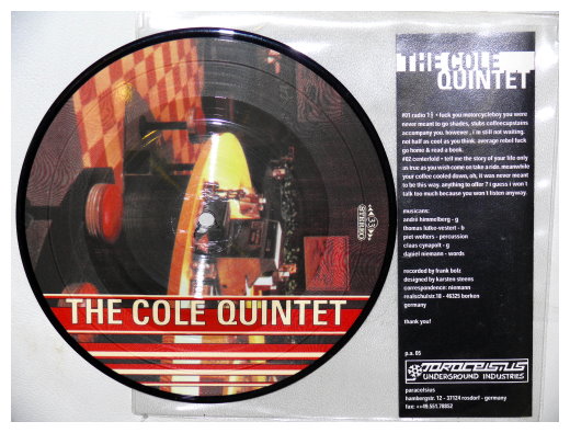 The Cole Quintet / Linsay split 7", 199?