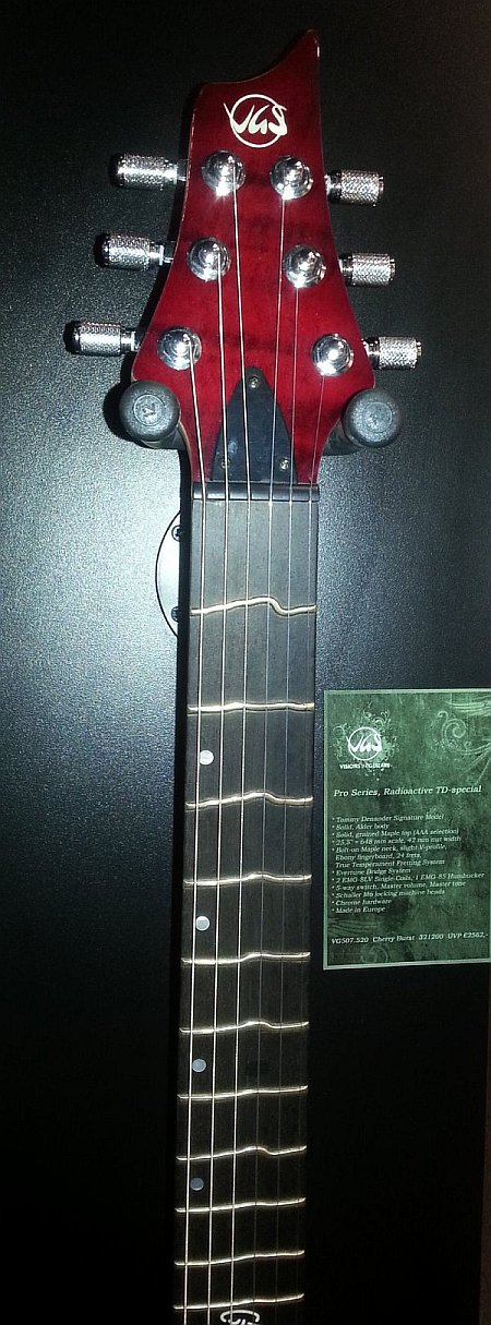 VGS Radioactive TD-Special Headstock