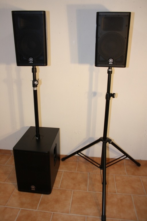 Yamaha DXR10 und DXS12